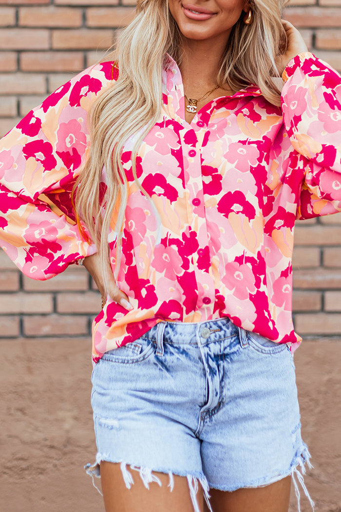 Chemise boutonnée à manches bouffantes *-A WOMAN WE LOVE