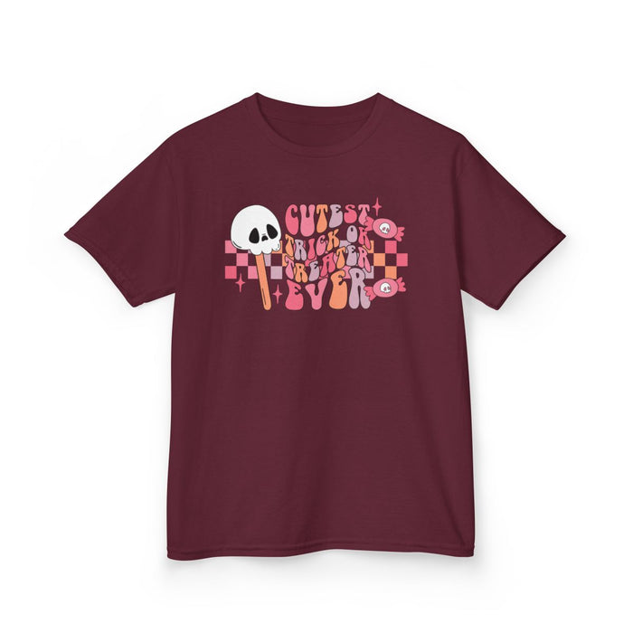 Cutest Trick Or Treater Ever Kids Halloween T-Shirt - funny t-shirt by Cheeky Business