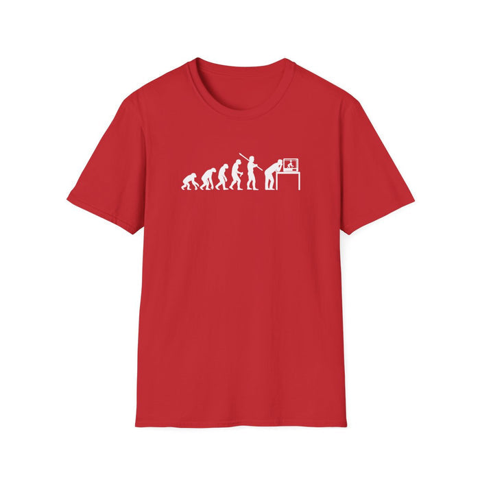 Evolution of Man to 3D Printer T-Shirt - funny t-shirt by Cheeky Business