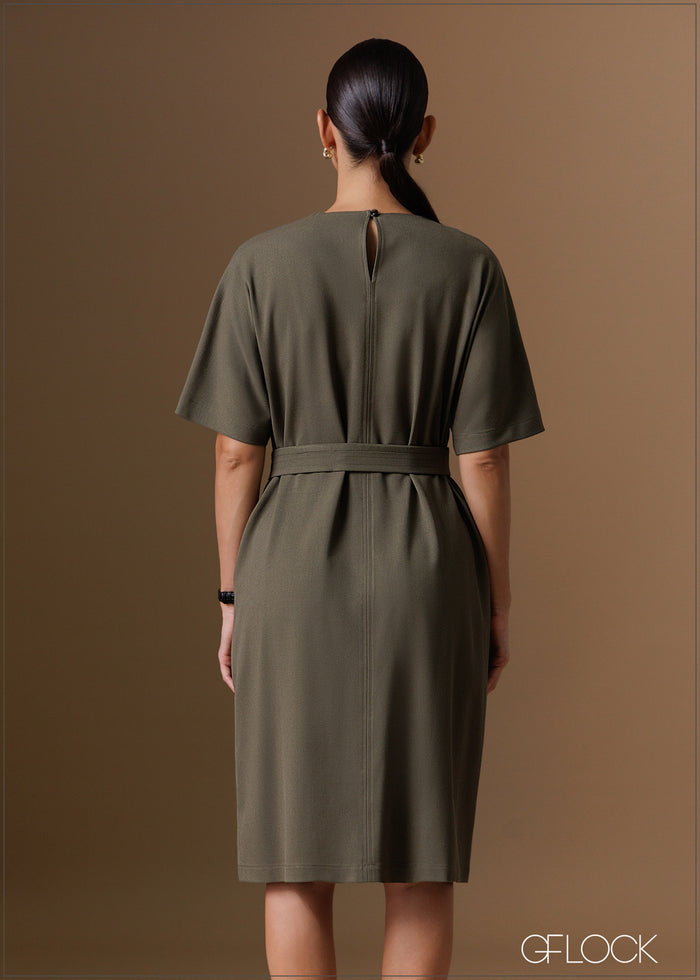 Front Slit Dress - 120925