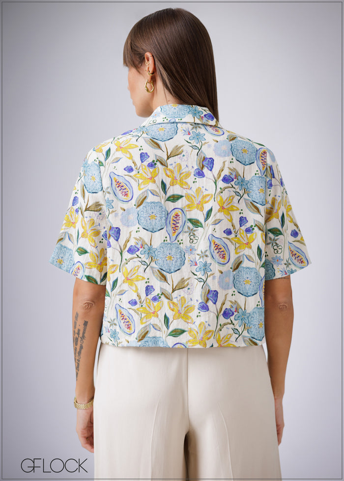 Lapel Collar Shirt - 230326