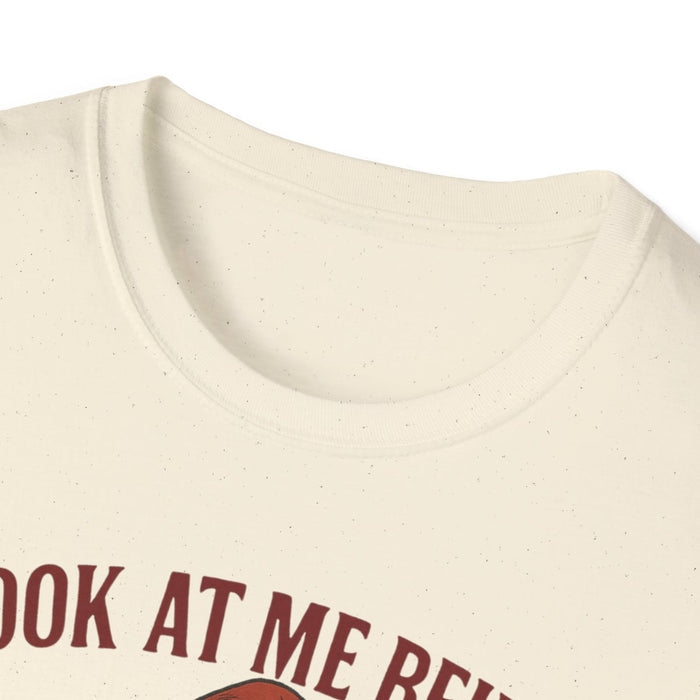 christmas t-shirt in multiple colours showing festive print quality