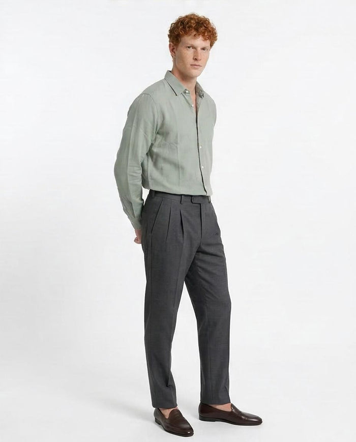 R206394 - Light Green Button-Up Shirt