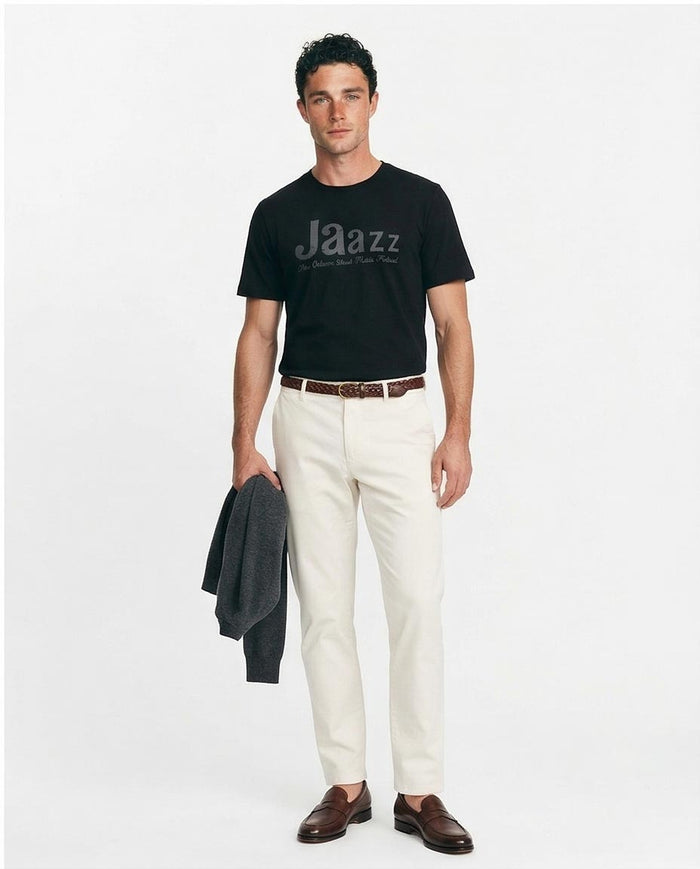 Ravin Men’s "Jaazz" Graphic T-Shirt – New Orleans Festival Edition - Black - R209359