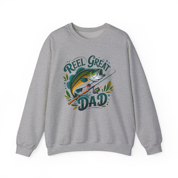 Reel Great Dad Fishing Sweatshirt
