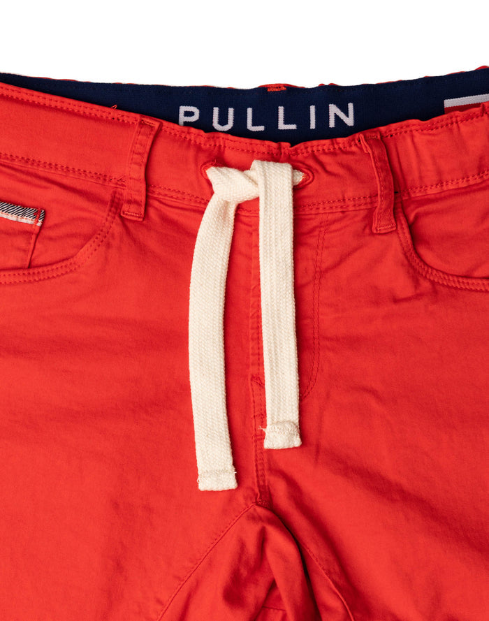 short tapered truered PULLIN en coton