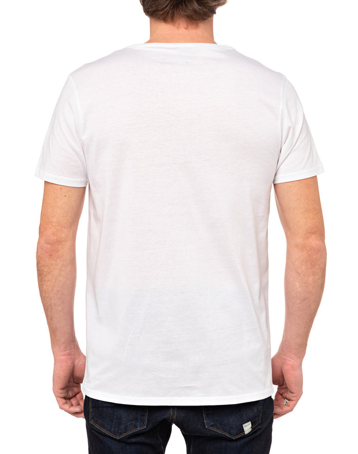 t-shirt plainwhite PULLIN en coton