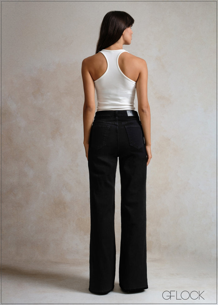 Wide Leg Jean - Short Length - 140526