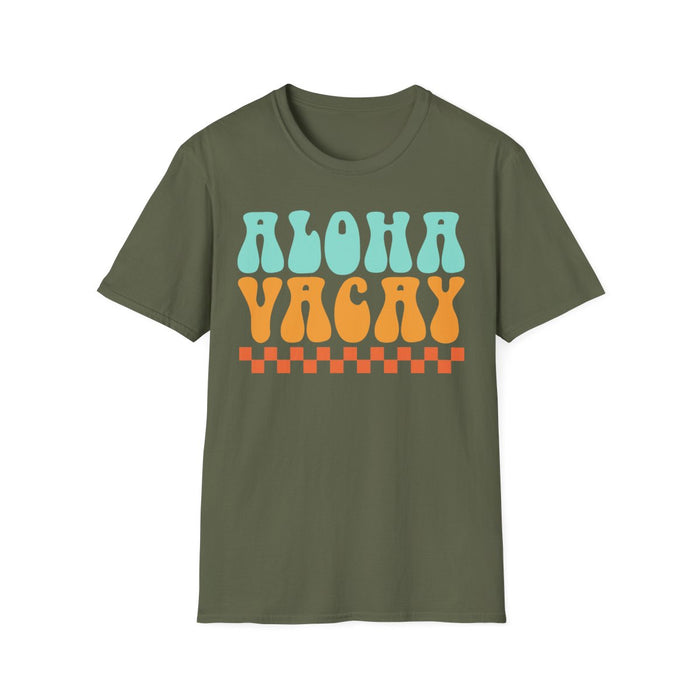 Aloha Holiday T-Shirt - funny t-shirt by Cheeky Business