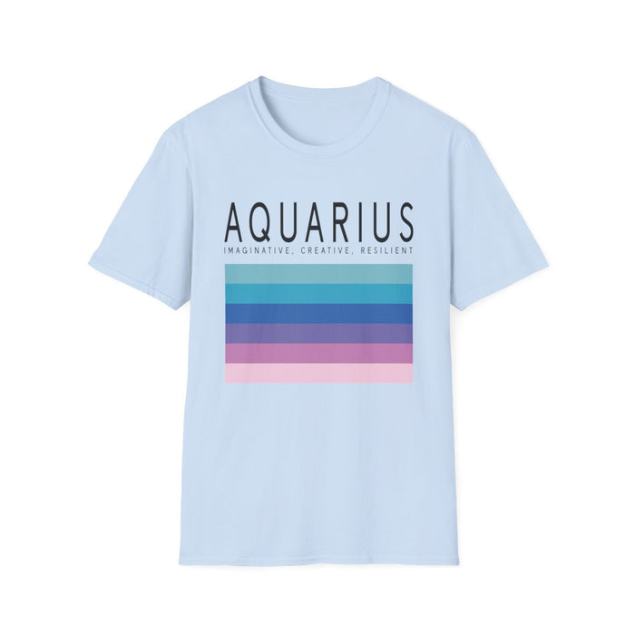 Aquarius Zodiac Graphic T-Shirt - funny t-shirt by Cheeky Business