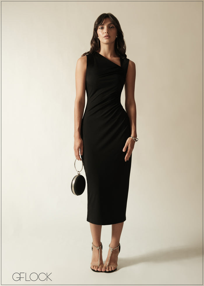 Asymmetrical Column Dress - 190626