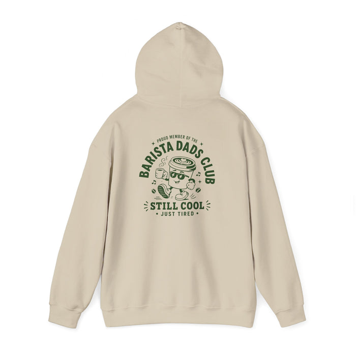 barista dads club emblem funny coffee dad t-shirt gift