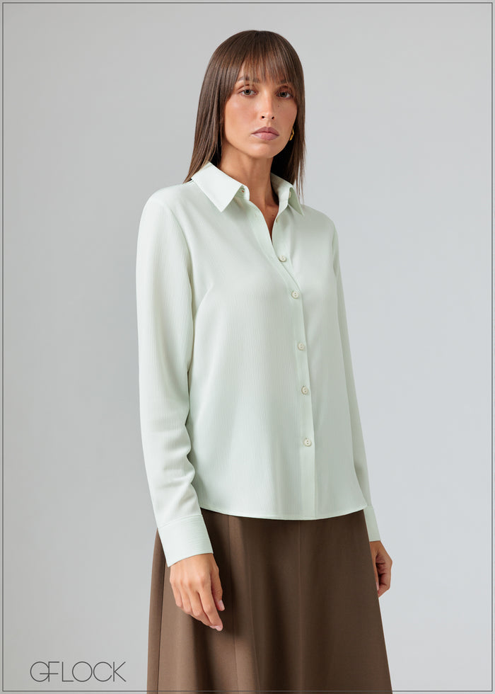 Basic Long Sleeve Shirt - 070426