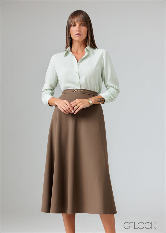Basic Long Sleeve Shirt - 070426