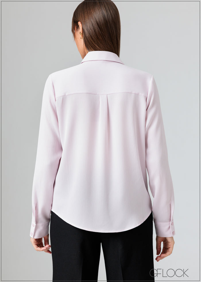 Basic Long Sleeve Shirt - 070426