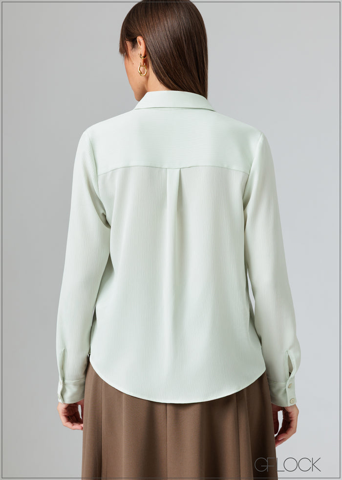 Basic Long Sleeve Shirt - 070426
