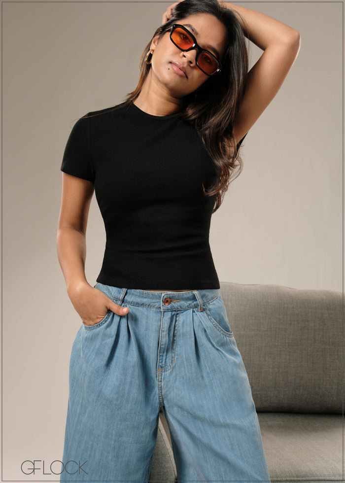 Basic Rib Top - 100925