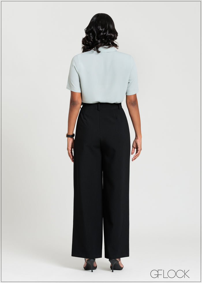 Basic Short Sleeve Shirt - 140725