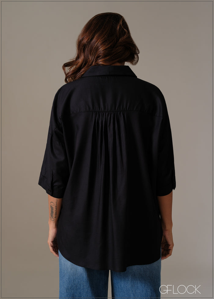 Basic Solid Shirt - 111225