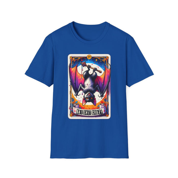 Batshit Crazy Tarot Graphic T-Shirt - funny t-shirt by Cheeky Business