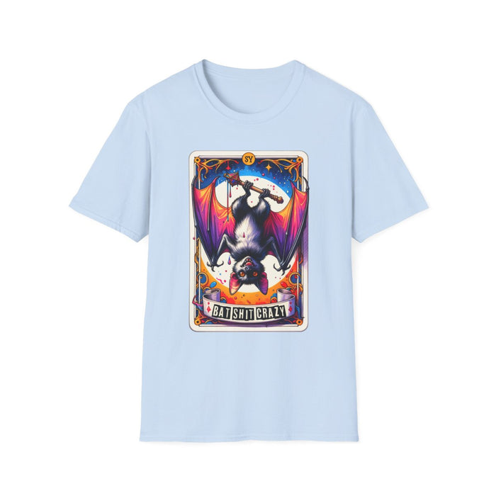 Batshit Crazy Tarot Graphic T-Shirt - funny t-shirt by Cheeky Business