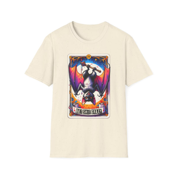 Batshit Crazy Tarot Graphic T-Shirt - funny t-shirt by Cheeky Business