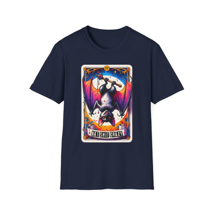 Batshit Crazy Tarot Graphic T-Shirt - funny t-shirt by Cheeky Business