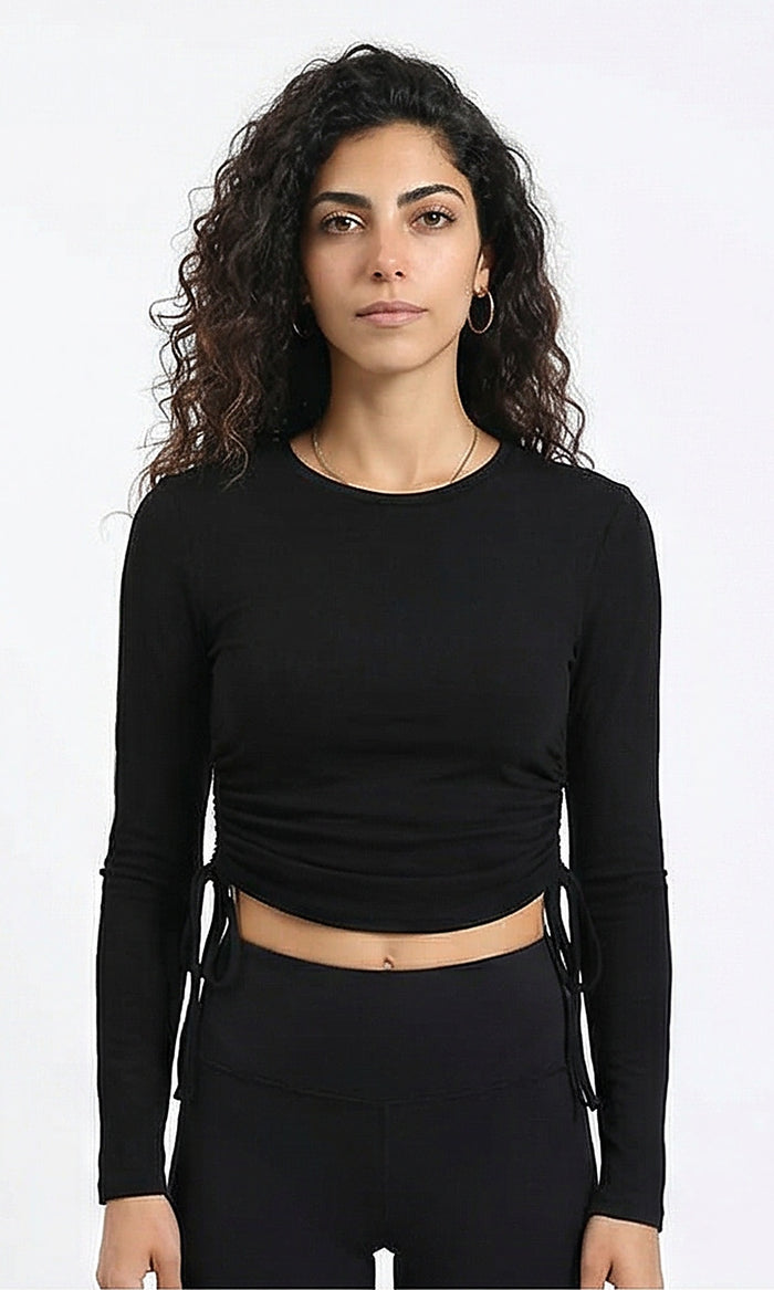 Women's Long Sleeve T-Shirt - Black