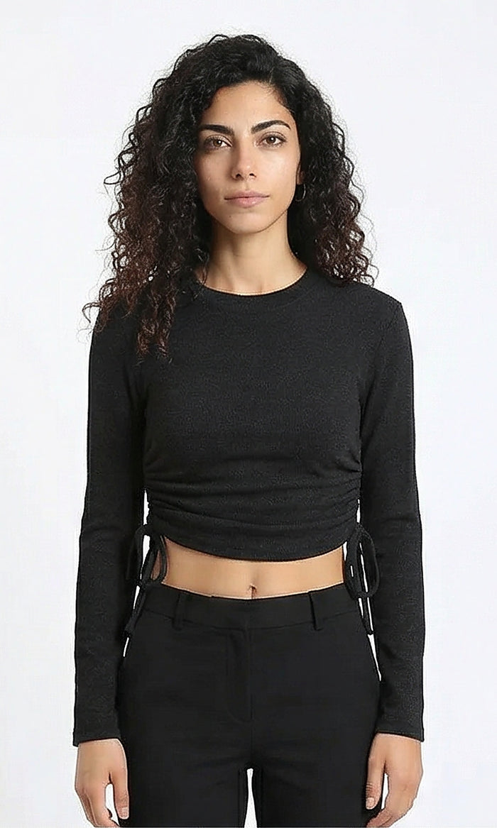 Women's Long Sleeve T-Shirt - Grey