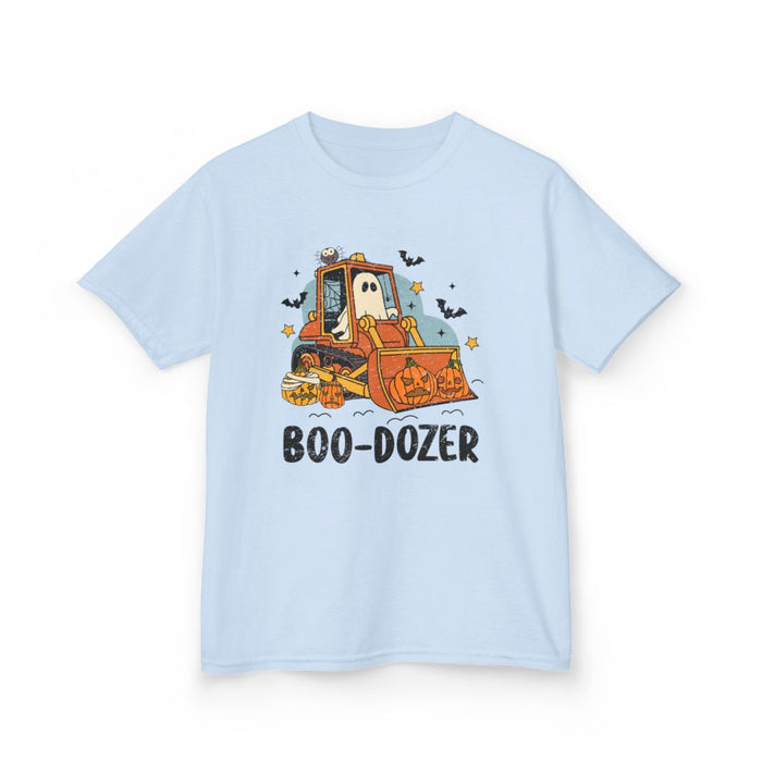Boo-Dozer Halloween Construction Kids T-Shirt - funny t-shirt by Cheeky Business