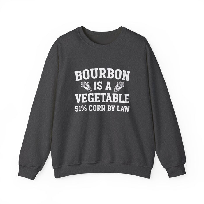 Bourbon Is a Vegetable Sweatshirt - funny sweatshirt by Cheeky Business