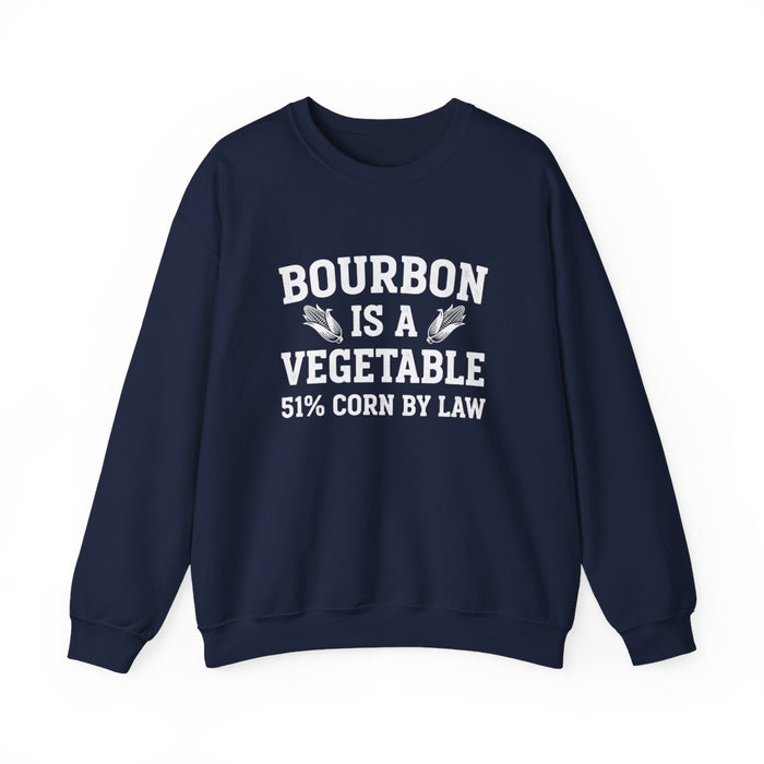 Bourbon Is a Vegetable Sweatshirt - funny sweatshirt by Cheeky Business
