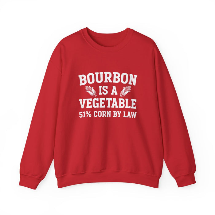 Bourbon Is a Vegetable Sweatshirt - funny sweatshirt by Cheeky Business