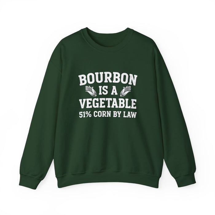 Bourbon Is a Vegetable Sweatshirt - funny sweatshirt by Cheeky Business