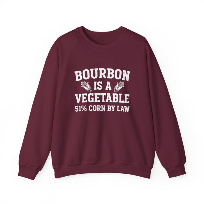 Bourbon Is a Vegetable Sweatshirt - funny sweatshirt by Cheeky Business