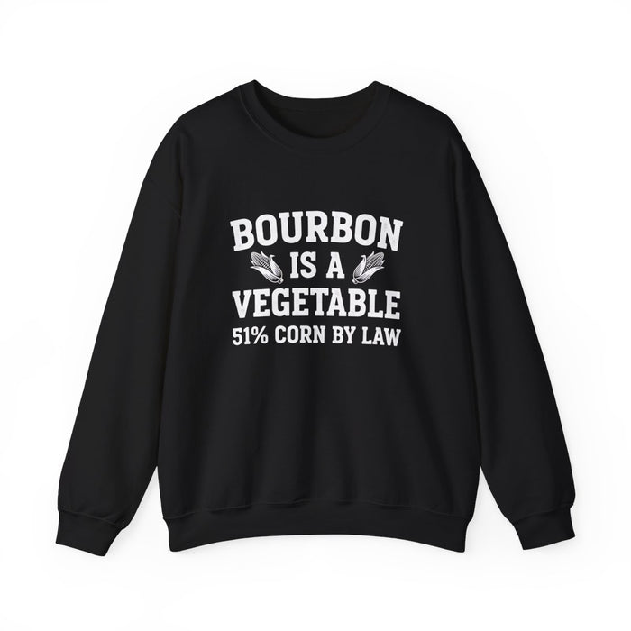 Bourbon Is a Vegetable Sweatshirt - funny sweatshirt by Cheeky Business