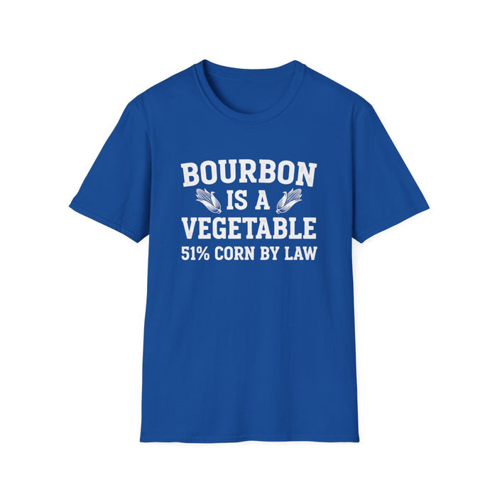 Bourbon Is a Vegetable T-Shirt - funny t-shirt by Cheeky Business