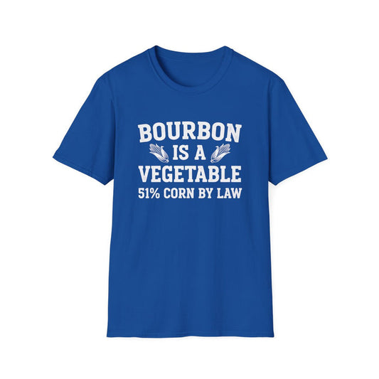 Bourbon Is a Vegetable T-Shirt - funny t-shirt by Cheeky Business