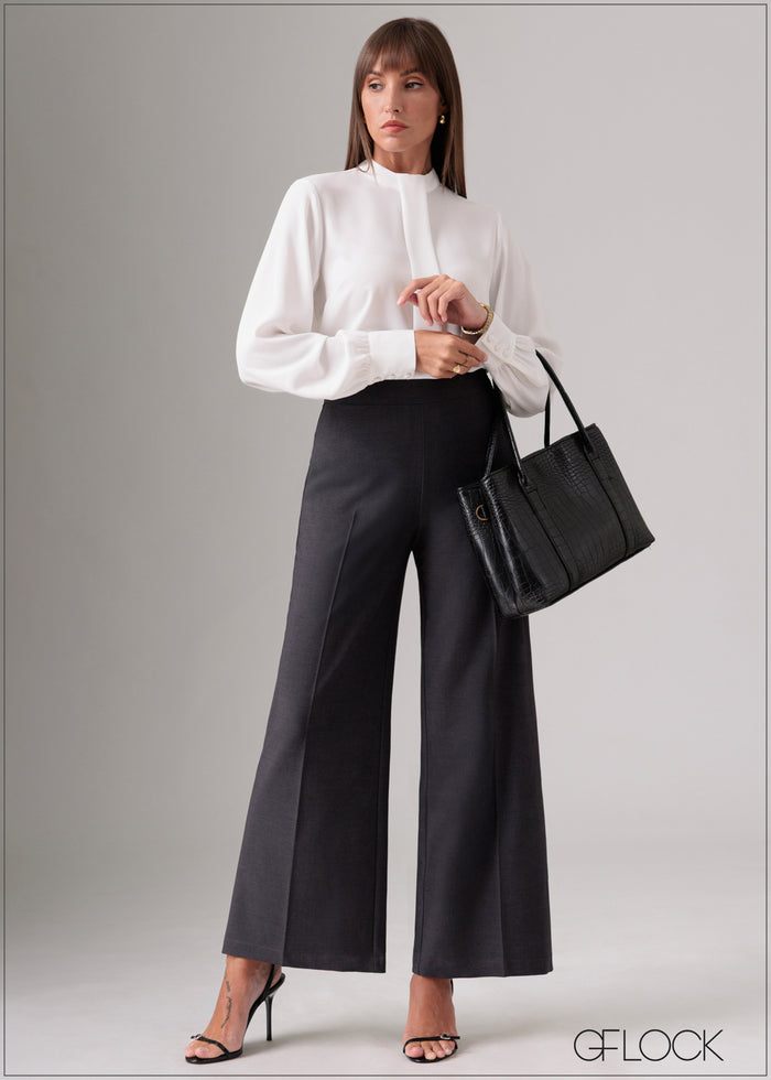 Box Pleat Detail Top - 120126