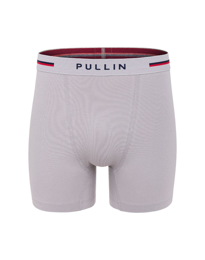 boxer long silver PULLIN en coton