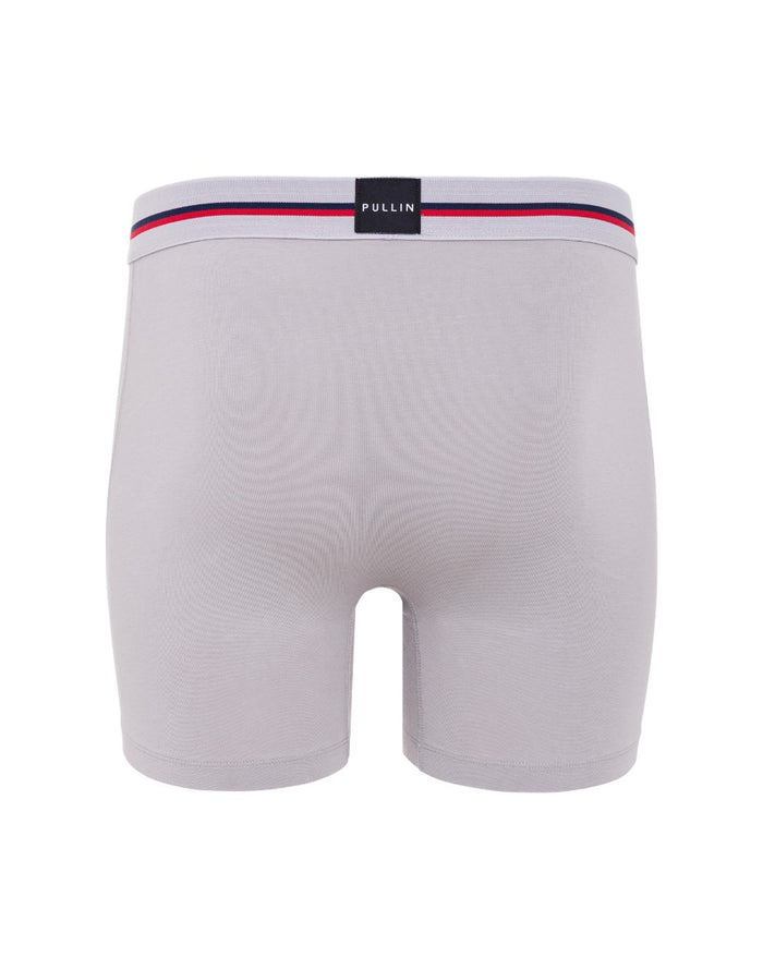 boxer long silver PULLIN en coton