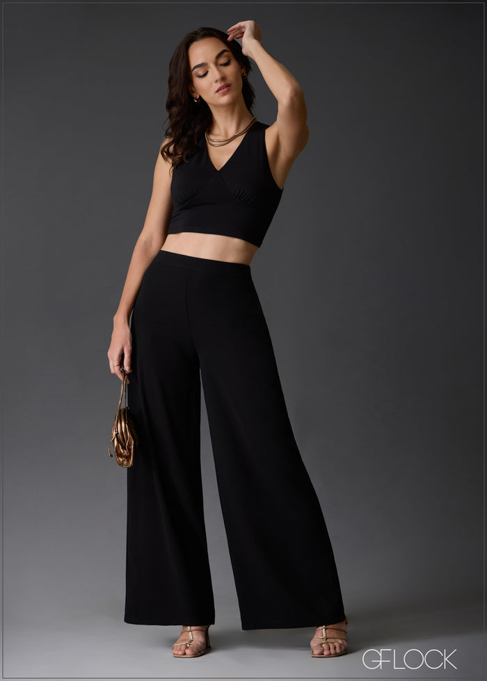 Bustier Detail Halter Top - 020525