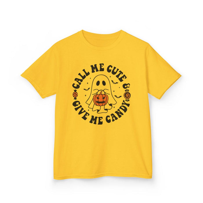 Candy Corn Cutie Halloween Kids T-Shirt - funny t-shirt by Cheeky Business