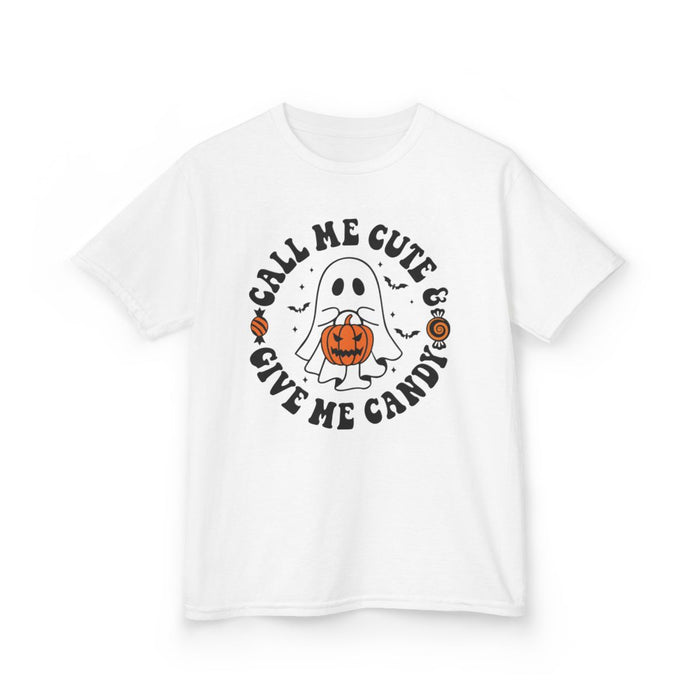 Candy Corn Cutie Halloween Kids T-Shirt - funny t-shirt by Cheeky Business