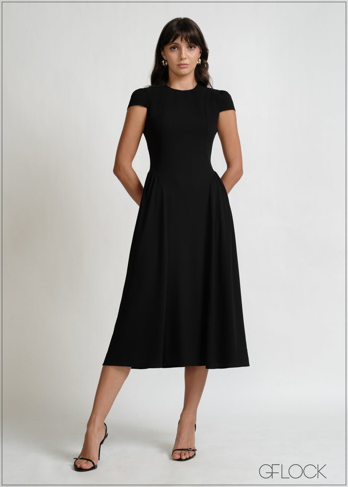 Cap Sleeve Dress - 270426