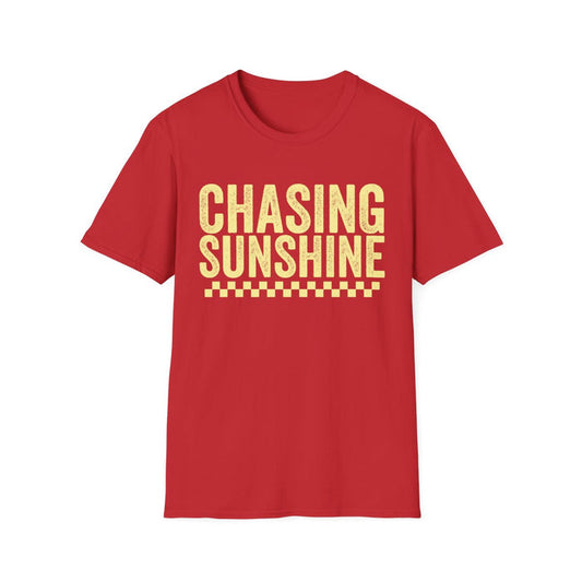 Chasing Sunshine T-Shirt - funny t-shirt by Cheeky Business