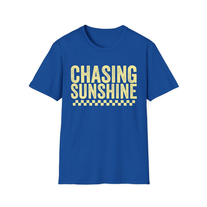 Chasing Sunshine T-Shirt - funny t-shirt by Cheeky Business