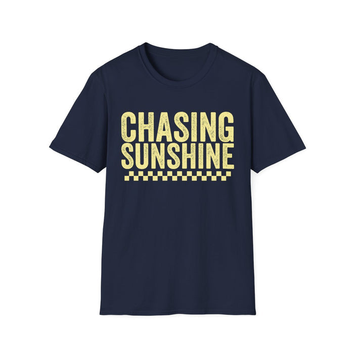 Chasing Sunshine T-Shirt - funny t-shirt by Cheeky Business