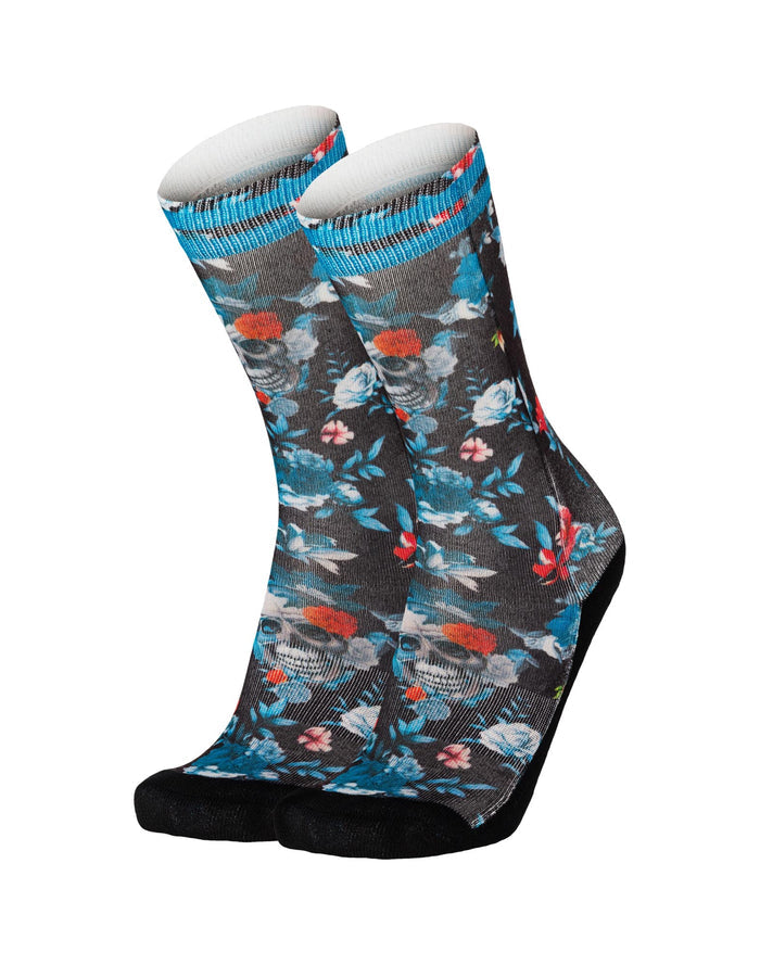 chaussettes sublimées flower PULLIN