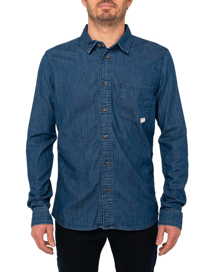 chemise dryblue PULLIN en coton